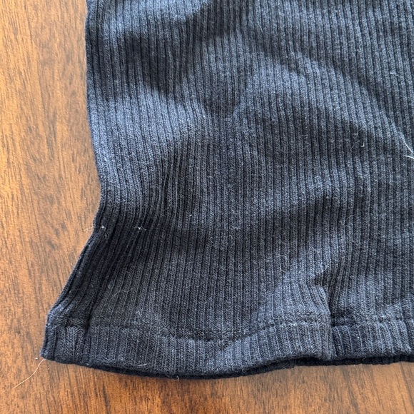 KBlack Ribbed Pants - Picture 2 of 3